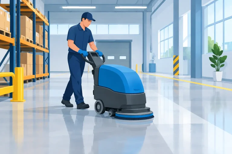 Gu&iacute;a para limpiar pavimentos industriales